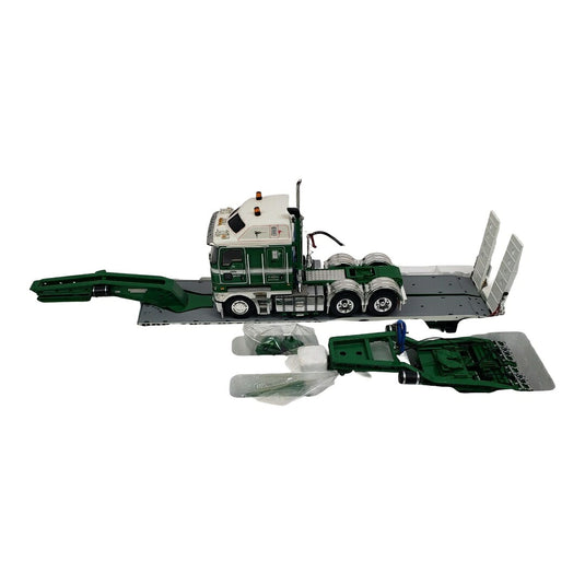 ドレイク KW200 ドゥーランズ グリーン 低床トレーラーセット / Drake 1/50 ミニカー トラック模型