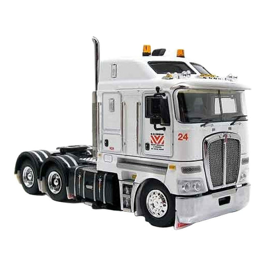 ケンワース Kenworth K200 プライムムーバー NQグループ フラットベッドトレーラー / DRAKE 1/50 ミニカー トラック模型