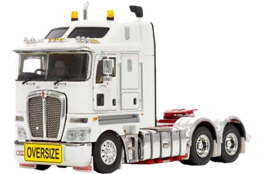 Kenworth K200 2.3 ホワイトレッド トラック / Drake 1/50 建設機械模型 工事車両