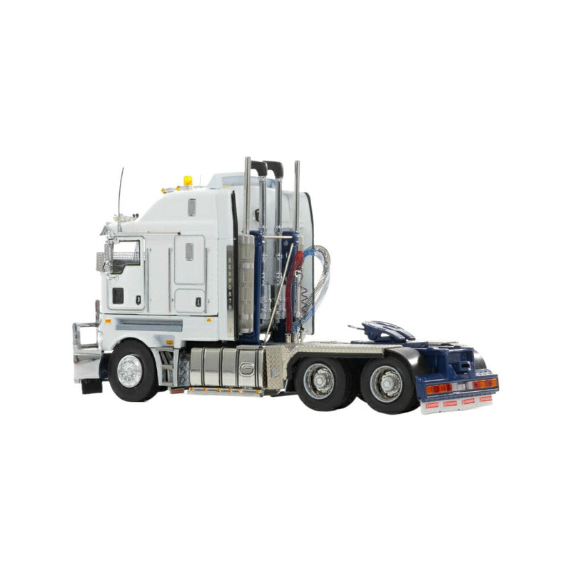 ギャラリービューアに画像をロードする, Kenworth K200 2.8M Fat Cab white blue Z01541 トラック / DRAKE 1/50 建設機械模型 工事車両
