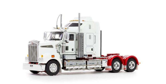 Kenworth T909 white redトラック /DRAKE 1/50 建設機械模型