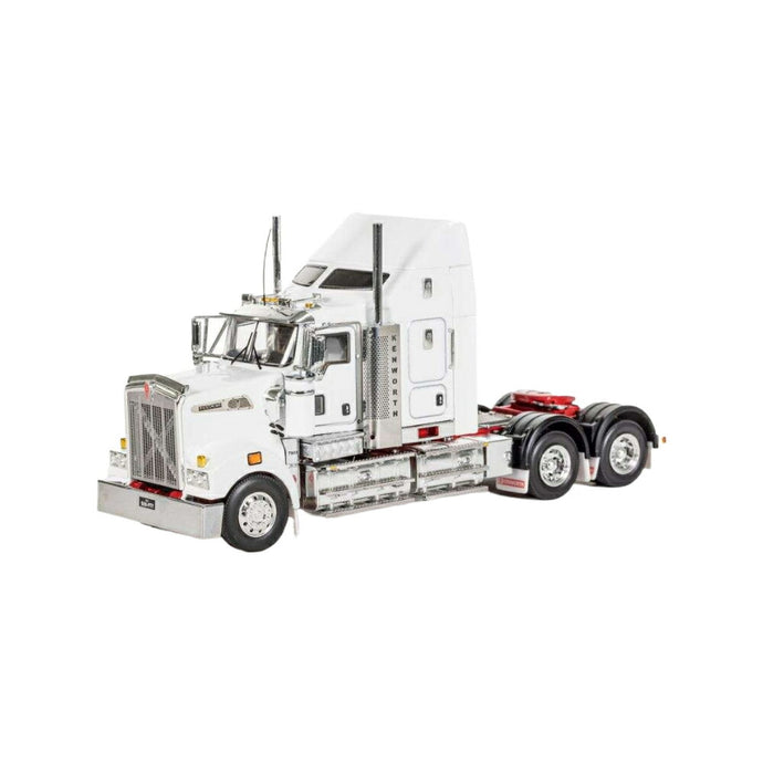 Kenworth T909 Aero Kit white-red Z01552 トラック / DRAKE 1/50 建設機械模型 工事車両