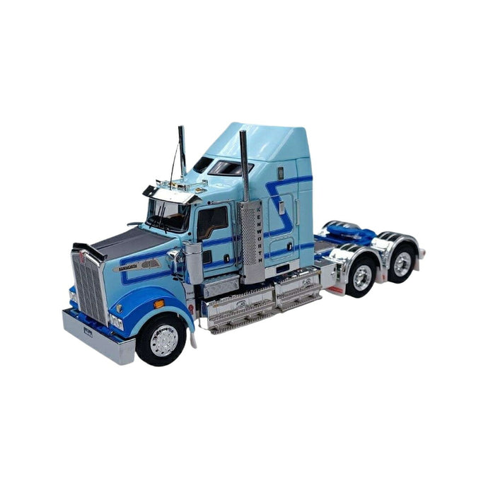 Kenworth T909 light blue Z01559 トラック / DRAKE 1/50 建設機械模型 工事車両