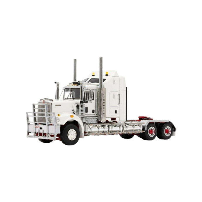 Kenworth C509 Sleeper white red Z01582 トラック / DRAKE 1/50 建設機械模型 工事車両