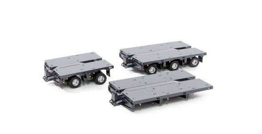 Gunmetal Grey Lowloader Accessory Setトレーラー /DRAKE 1/50 建設機械模型