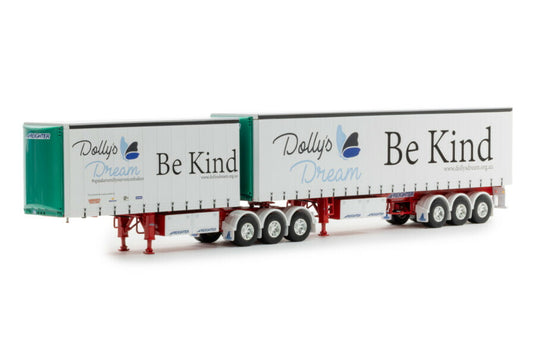 【予約】2026年発売予定 DOLLY'S DREAM T LINER トレーラー / DRAKE 1/50 建設機械模型 工事車両