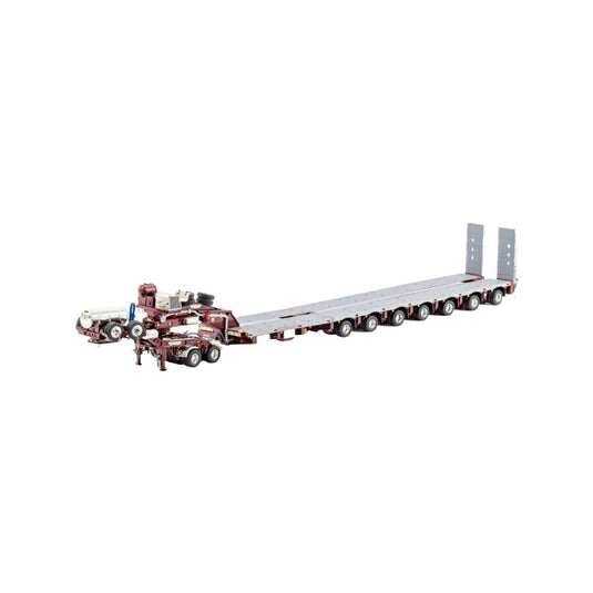 Patlin 2x8 Dolly + 7x8 low loader ZT09243 トレーラー / DRAKE 1/50 建設機械模型 工事車両