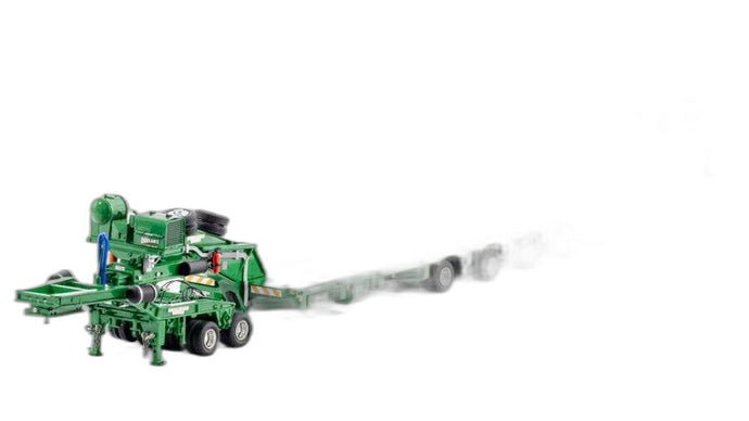 Doolan 2x8 ドーリー + 7x8 操舵可能 ロー/ Drake 1/50  建設機械模型 ミニカー