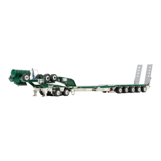 Drake 5x8 スイングウィング ドロップデッキトレーラー + 2x8 ドリー / Drake 1/50 ミニカー トラック模型