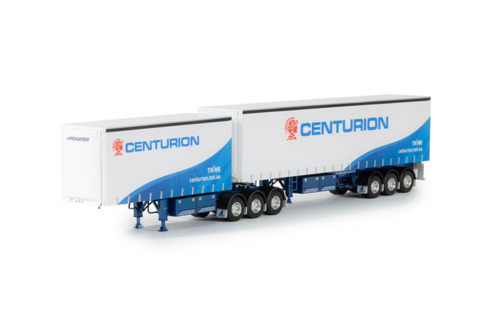 【予約】2026年発売予定 CENTURION T LINER TRAILERS トレーラー / WSI 1/50 建設機械模型 工事車両