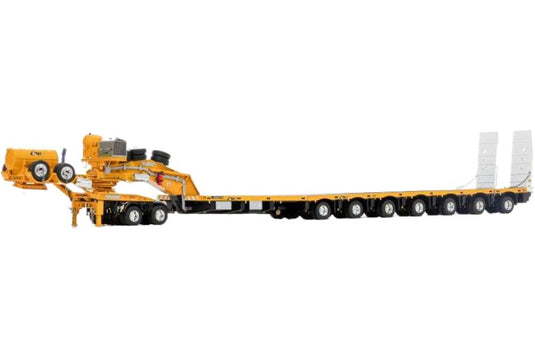 Big Hill Cranes 2x8ドーリー + 7x8低床ローダー トレーラー / Drake 1/50 建設機械模型 工事車両