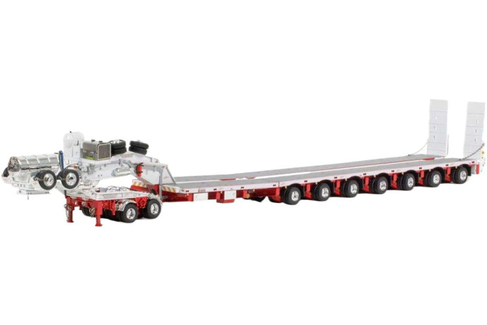 Bowsers Heavy Haulage 2x8ドーリー + 7x8ステアリング低床ローダー トレーラー / Drake 1/50 建設機械模型 工事車両