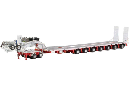 Bowsers Heavy Haulage 2x8ドーリー + 7x8ステアリング低床ローダー トレーラー / Drake 1/50 建設機械模型 工事車両