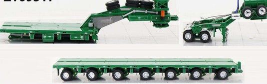 Hogans Heavy Haulage 2x8 Dolly + 7x8 Lowloader steerableトレーラー /DRAKE 1/50 建設機械模型