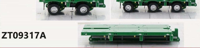 Hogans Heavy Haulage Deck 2x8 + Deck 3x8 Clip steerableトレーラー /DRAKE 1/50 建設機械模型