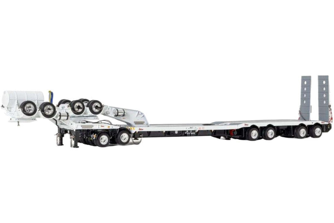 4x8 ドロップデッキスイングウィング + 2x8ドーリー トレーラー / Drake 1/50 建設機械模型 工事車両