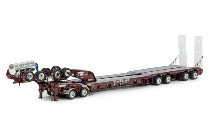 【予約】2026年発売予定 PATLINS TRANSPORT 4x8 セット + ハイドロリックネック トレーラー / DRAKE 1/50 建設機械模型 工事車両