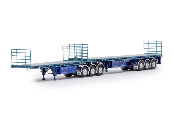 【予約】2026年発売予定 MACTRANS HEAVY HAULAGE MAXITRAN B DOUBLE トレーラー / DRAKE 1/50 建設機械模型 工事車両