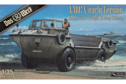 LARC V early Version Bundeswehr Portugal US Navy US Army LARC V初期型 組み立てプラモキット模型 /Das Werkダスヴェルク 1/35
