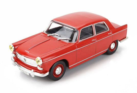 PEUGEOTプジョー 404 1960 レッド / EDICOLA 1/43 ミニカー