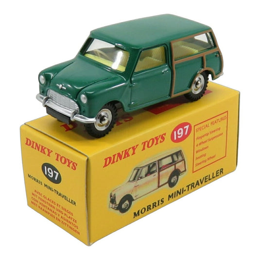 MORRISモーリス MINIミニ TRAVELLERトラベラー GREEN WOODグリーンウッド / EDICOLA 1/43 ミニカー