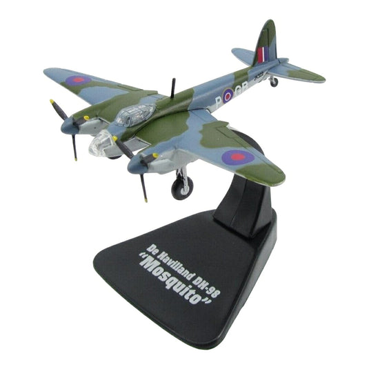 De Havillandデハビランド DH-98 Mosquitoモスキート 1941 RAF イギリス空軍 迷彩柄 / EDICOLA 1/144 ミニカー ミリタリー模型