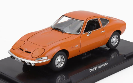 OPELオペル GT 1900 COUPEクーペ 1970 ORANGEオレンジ / EDICOLA 1/24 ミニカー