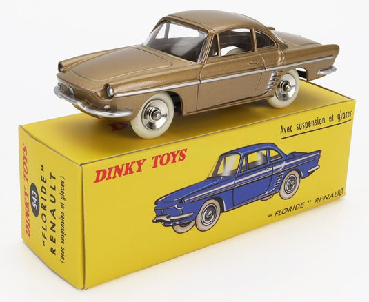 RENAULTルノー FLORIDEフロリド 1959 ゴールド / EDICOLA 1/43 ミニカー