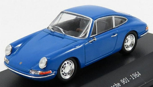 Porscheポルシェ 911 901 1964 ブルー / EDICOLA 1/43 ミニカー