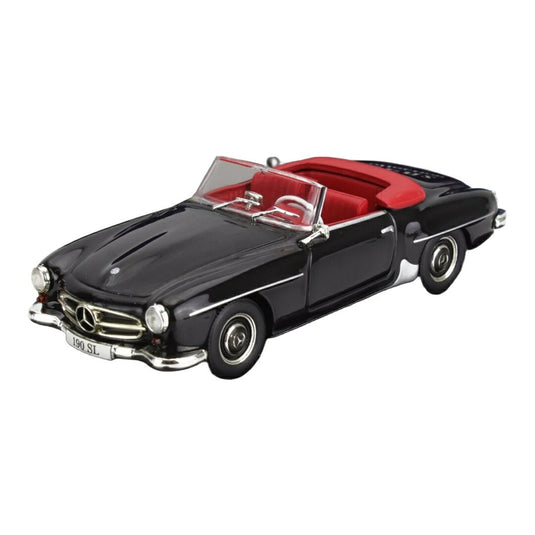 Mercedes Benzメルセデスベンツ 190SL スパイダー カブリオレ 1955 ブラック Mercedes-Benzコレクション / EDICOLA 1/43 ミニカー