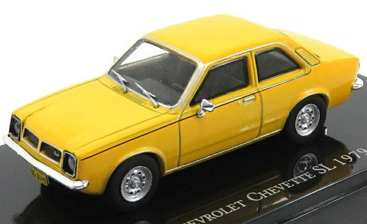 CHEVROLETシボレー シベット SL 1979 イエロー CHEVROLET-COLLECTION-IXO-SALVAT-BRASIL / EDICOLA 1/43 ミニカー