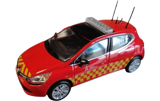 Aeroport de Paris Renault Clio IV Pompiers / ELIGOR 1/43 建設機械模型 工事車両