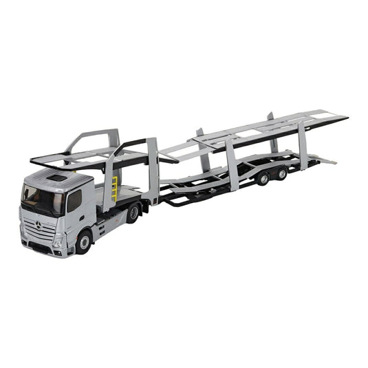 Mercedes Benzメルセデスベンツ Actros 5 1845 キャリアカー 2020 シルバー 海外限定 / ELIGOR 1/43 ミニカー トラック模型