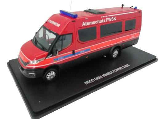 Feuerwehr Atemschutz FWSK Ivecoイベコ Daily Minibusミニバス ミニカー /Eligor 1/43