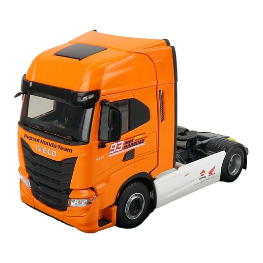 IVECOイヴェコ FIATフィアット S WAY TRACTORトラクター TRUCKトラック 2 ASSI 2019 TEAM HONDAチームホンダ HRC No.93 MAR / ELIGOR 1/43 ミニカー