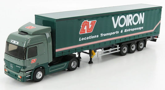 Mercedes Benzメルセデスベンツ Actrosアクトロス 1844 2008 Truckトラック Telonato Voiron Transportsヴォワロントラン / ELIGOR 1/43 トラック商用車