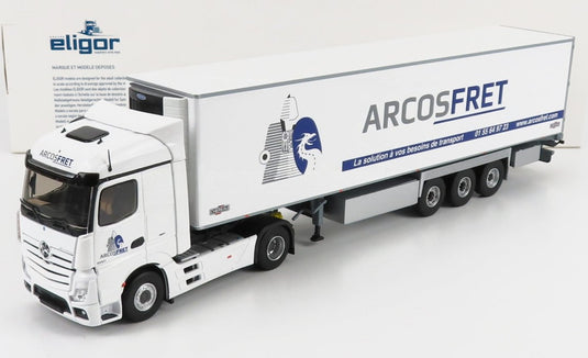 Mercedes Benzメルセデスベンツ Actrosアクトロス 5 1851 2018 Truckトラック SemiFrigoセミフリゴ Chereauシェロー Arcos / ELIGOR 1/43 トラック商用車
