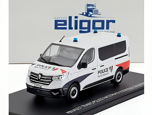 Police Nationale Renault Trafic / ELIGOR 1/43 建設機械模型 工事車両