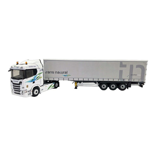 Trans Natural スカニア 500 R カーテンサイド セミトレーラー / ELIGOR 1/43 トラック模型