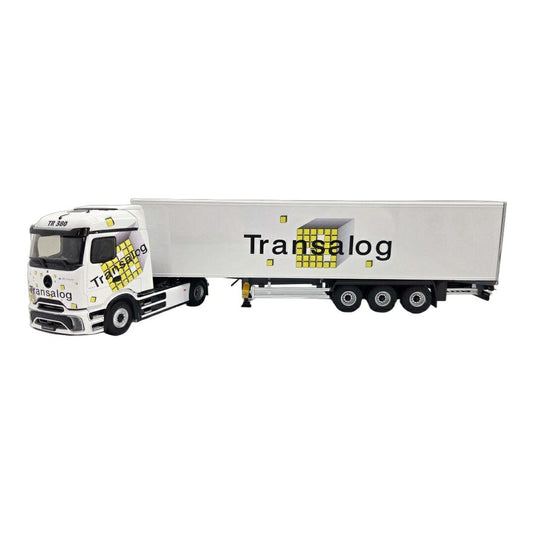 Transalog メルセデス・ベンツ E Actros 600 ボックス セミトレーラー / ELIGOR 1/43 トラック模型