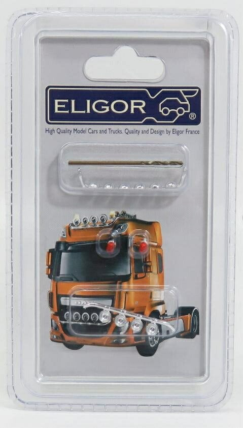 Accessoriesアクセサリー Front Headlight Bars 2016 For Renaultルノー T520 Truck Silverシルバー / ELIGOR 1/43 建設機械