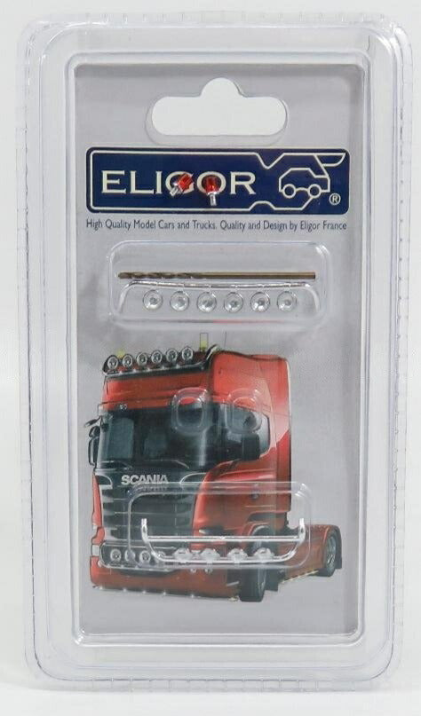 Accessoriesアクセサリー Front Headlight Bars 2011 For Scaniaスカニア Truck Streamline Topline Silv / ELIGOR 1/43 トラック商用車