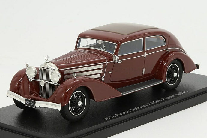 Austro Daimler ADR 8 Alpine セダン 1932 /レッド// ESVAL 1/43 ミニカー