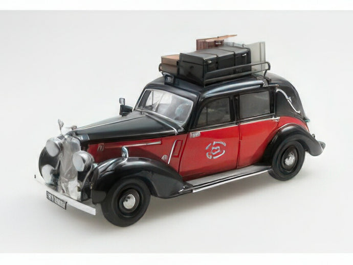 【予約】2025年発売予定HUMBER - SUPER SNIPE TAXI - WITH BAGGAGE 1938 - RED BLACK/ESVAL 1/43ミニカー