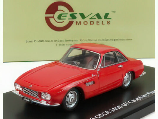 OSCA - 1600GT FISSORE COUPE 1963 - RED/ESVAL 1/43ミニカー