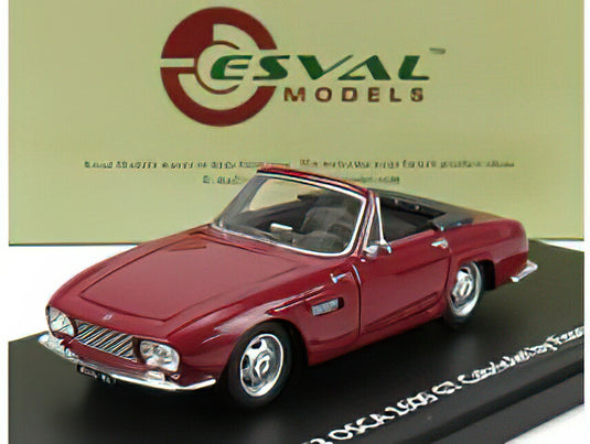 【予約】10-12月以降発売予定OSCA 1600GT FISSORE CABRIOLET OPEN 1963 RED/ESVAL 1/43ミニカー