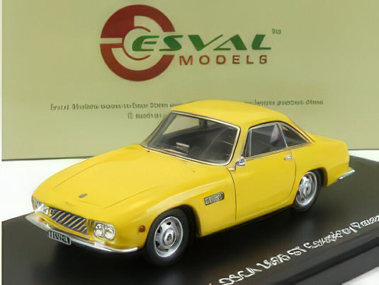 OSCA - 1600GT COUPE FISSORE 1961 - YELLOW/ESVAL 1/43ミニカー