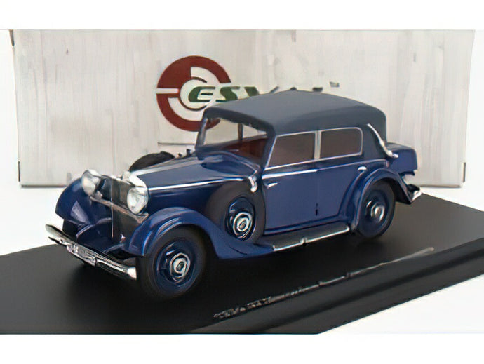 【予約】10-12月以降発売予定MERCEDES BENZ 290 W18 D PASSO CORTO CABRIOLET CLOSED 1933 BLUE/ESVAL 1/43ミニカー