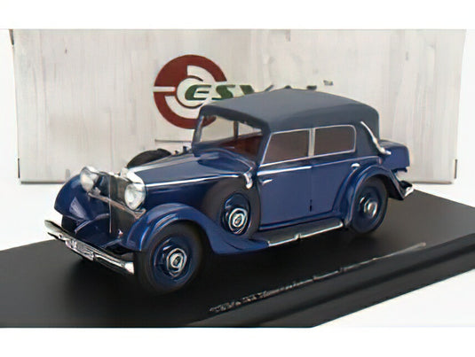【予約】10-12月以降発売予定MERCEDES BENZ 290 W18 D PASSO CORTO CABRIOLET CLOSED 1933 BLUE/ESVAL 1/43ミニカー