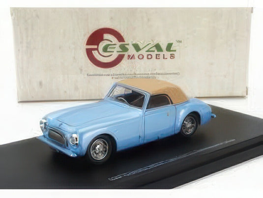 【予約】12月以降発売予定CISITALIA 202 SC スタビリメンティファリーナ カブリオレ クローズド 1947 ライトブルー クリーム/ ESVAL MODEL 1/43 ミニカー